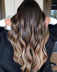 Pelo Ombre Hair Blonde, Brunette Balayage Hair, Pinterest Hair, Long Wavy Hair