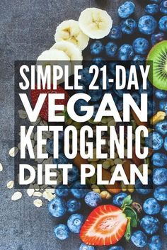 Vegan Ketogenic Diet for Weight Loss | If you’re looking for simple, easy-to-make, low carb, plant-based vegan keto recipes to help you reach ketosis and lose weight, this 21-day vegan keto meal plan is for you! With 84 vegan recipes to choose from, these LCHF keto breakfast, lunch, dinner, and snack recipes make cleaning eating taste amazing! #keto #ketogenic #ketosis #ketodiet #ketogenicdiet #ketorecipes #vegan #veganrecipes Keto Reseptejä, Vegan Keto Diet Plan, Vegan Ketogenic Diet, Keto Quiche, Clean Eating Diet Plan, Vegan Diet Plan