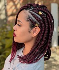 30 Gorgeous Passion Twists Styles to Try in 2024 Lob Braids, Two Cornrow Braids, Different Braid Styles, Half Cornrows, Side Cornrows, Twist Cornrows, Cornrow Ponytail, Different Braids, Protective Hairstyles For Natural Hair