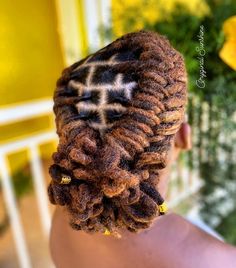 Loc Styles Barrel Rolls, Double Barrel Loc Style, Loc Updo For Wedding, Barrell Roll Loc Styles, Wedding Locks Hairstyles, Bridal Locs Hairstyles Low Bun, Updos For Locs For Women, Wedding Locs Hairstyles Short, Loc Updos For Women Wedding