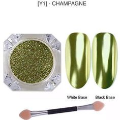 MIRROR CHROME NAIL POWDER COLOURS UNICORN ROSE GOLD BLUE PINK RED EFFECT PIGMENT | eBay