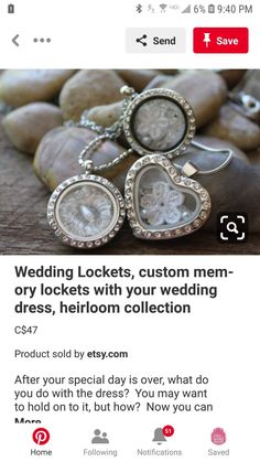 Wedding Locket, Locket, Special Day, Clothes