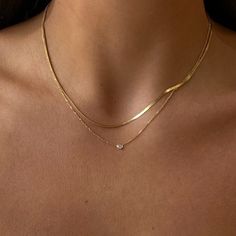 Dainty Gold Necklace Long, Luxury Gold Solitaire Necklace For Everyday, Luxury Oval Jewelry With Delicate Chain, Gold Girl, Dope Jewelry, Stacked Jewelry