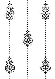 a pattern with black and white dots