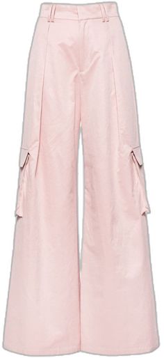 Pink Wide Leg Utility Pants, Spring Wide Leg Parachute Pants With Side Pockets, Pink Wide Leg Cargo Pants With Multiple Pockets, Pink Wide-leg Bottoms With Cargo Pockets, Pink Cotton Utility Parachute Pants, Pink Wide Leg Utility Parachute Pants, Pink Wide Leg Parachute Pants With Side Pockets, Pink Wide-leg Parachute Pants With Cargo Pockets, Pink Utility Wide Leg Parachute Pants