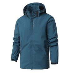 Season:Winter,Fall; Fabric:Polyester; Sleeve Length:Long Sleeve; Gender:Men's; Style:Active; Occasion:Sports Outdoor,Camping  Hiking; Outerwear Length:Regular; Placket:Zipper; Function:Waterproof,Warm,Windbreaker; Pattern:Solid Color; Design:Zipper,Pocket; Neckline:Hooded; Outerwear Type:Raincoat,Hiking Jacket,Lightweight Jacket,Softshell Jacket,Windcheater Jacket; Listing Date:09/12/2024; Bust:null; Length:null; Sleeve:null Winter Windbreaker For Outdoor Activities, Hiking Outerwear With Fleece Lining, Solid Outerwear With Fleece Lining For Hiking, Windproof Long Sleeve Parka For Hiking, Fall Windbreaker With Fleece Lining For Winter Sports, Fall Techwear Windbreaker With Fleece Lining, Winter Outdoor Sport Coat With Long Sleeves, Winter Outdoor Long Sleeve Windbreaker, Winter Solid Raincoat With Pockets