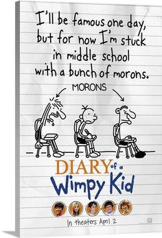 diary of a wimpy kid movie poster