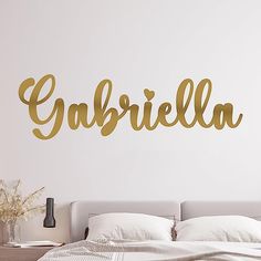 Custom Cursive Letters Wall Decal | Personalized Cursive Name with Fancy Font | Wall Stickers for Bedroom | Wall Decor for Girls Bedroom | Multiple Sizes and Colors Options | Optional Glitter Colors Hello Door Decal, Wall Stickers For Kids, Fancy Font, Name Wall Stickers, Letter Wall Decor, Personalized Wall Decor, Name Wall Decals, Cursive Letters, Fancy Fonts