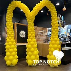 McDonald’s Golden Balloon Arch Mcdonalds Balloon Arch, Yellow Balloon Backdrop, Mustard Yellow Balloon Garland, Yellow And Brown Balloon Garland, Balloon Arch Corporate Event, Ray Kroc, The Ray, General Manager