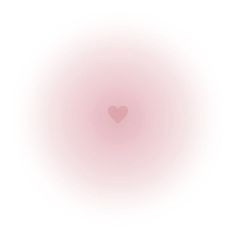 a heart shaped object in the middle of a white background with pink hues on it