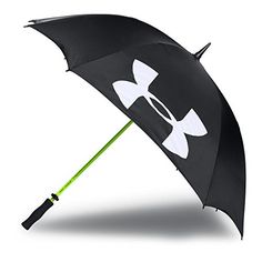 an umbrella with the under armour logo on it