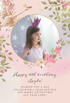 Bday Invitation Card, Birthday Card Greetings, Wedding Illustration Card, Princess Birthday Party Invitations, Kampar, Birthday Invitation Card Template, Digital Birthday Cards, Card Greetings, Bday Invitations