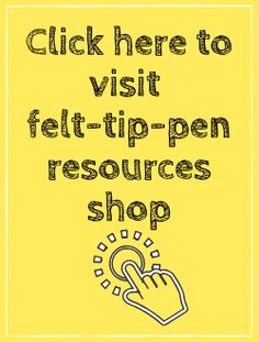 a sign that says, click here to visit felt - tip pen resources shop '