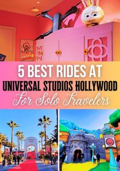 the 5 best rides at universal studios hollywood for solo travelers and other disney world attractions