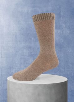 Devilishly plush and ultra-cozy, our Cortina Rib cashmeres are the perfect socks to wear in or out of the house.  The raw yarn is of ultra-luxurious 2-ply cashmere, supplied by our world class, Italian yarn spinners.  This understated sock is evocative of the genteel and discreet lifestyle of the Italian Alps. • Made in Italy• 75% Cashmere 25% Nylon• FKCBC250 Casual Cashmere Socks For Winter, Casual Cashmere Winter Socks, Classic Cashmere Socks For Winter, Classic Fall Cashmere Socks, Classic Soft Solid Color Socks, Soft Classic Solid Color Socks, Yarn Spinner, Cashmere Socks, Italian Alps