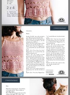 an article about crochet and how to use it in the knitting book,