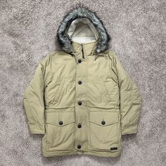 New Without Tag 100% Authentic, Unworn. Abercrombie & Fitch Faux-Fur Hooded Parka Coat Khaki Jacket Men’s Size Medium These Are My Pictures Of The Actual Item. Item Is In Hand, Ready To Ship. Pictures Includes Every Possible Angles And Prospective. For Better Judgment Please Review Pics For Details Thanks! In The Event You Are Not Satisfied With The Transaction, Please Let Us Know Prior To Leaving Feedback To Give Us The Opportunity To Try And Make Things Right. Thank You For Your Business! Faux Fur Lined Coat, Ship Pictures, Fur Lined Coat, Abercrombie Men, Mens Military Jacket, Jean Jacket Men, Khaki Jacket, Black Wool Coat, Winter Jacket Men