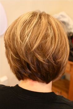 Long Bob Hairstyles Back View - Bing Images  ~~  thinking about having this style. : ) Back Of Bob Haircut, Bob Haircut Back View, Short Stacked Bob Hairstyles, Short Stacked Bob Haircuts, Kort Bob, Stacked Bob Hairstyles, Stacked Bob Haircut, Layered Bob Hairstyles, Short Bob Haircuts