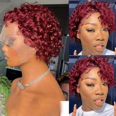 Kręcony Bob, Color Rubio, Curly Pixie Cuts, Curly Bob Wigs, Short Human Hair Wigs, Human Hair Color, European Hair, Short Curly Bob, Short Curly Wigs