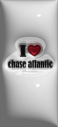 i love chase atlantic sticker on a white background