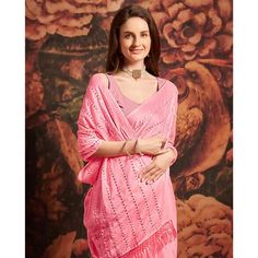 Pink colored saree is made from art silk fabric which is highlighted with beautiful embroidered work as shown. comes along unstitched art silk blouse which you can customise as per your design/style. Occasion - You can wear this saree for festive and functions. Note:- The actual product may differ slightly in color and design from the one illustrated in the images when compared with computer or mobile screen. Pink Resham Embroidery Pre-draped Saree In Katan Silk, Pink Katan Silk Pre-draped Saree With Resham Embroidery, Eid Art Silk Pre-draped Saree With Unstitched Blouse, Eid Dola Silk Pre-draped Saree With Self Design, Traditional Drape Self-design Dola Silk Pre-draped Saree, Festive Georgette Shawl, Semi-stitched Bollywood Dola Silk Shawl, Festive Semi-stitched Dola Silk Shawl, Dola Silk Saree With Zari Weaving For Parties