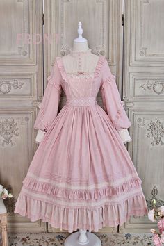 19th Century Dresses, Libby Dress, Fairytale Fashion, Aesthetic Dress, Modest Dresses Casual, Sweet Lolita, One Piece Dress