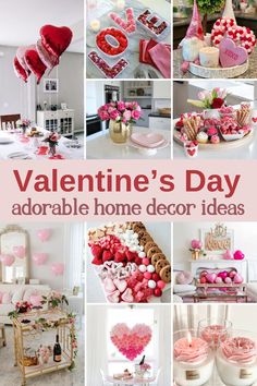 valentine's day decorations and decor ideas