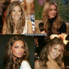 Hair Colors For Dark Brown Eyes, Honey Brunette Hair, Hair With Green Eyes, Honey Brunette, Improve Your Style, Honey Brown Hair, Brown Hair Inspo, Hair Inspiration Long, Brunette Hair With Highlights