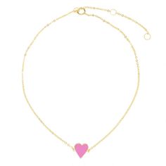 One Love Anklet in Pink Oh Honey, Jewelry Accessories Ideas, One Love, Pink Enamel, Cute Necklace, Dainty Jewelry, Gold Plated Silver, Gold Plated Sterling Silver, Cute Jewelry