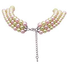 Bring some bold, dynamic style to your accessory collection! A unique twist on classic pearls. Our elegant multi-strand necklace set will elevate your look and take it to the next level! Necklace measures 18-21 inches with the 3-inch adjustable extension chain. Necklace multi-strand decor 2-inch cascade length. They are matching fish wire hook, faux pearl drop earrings, 1.5-inch length by .50-inch width, EXCEPT DOUBLEBALL EARRINGS, 2-inch length. Colorful simulated pearl triple-strand necklace j Cheap Multi-strand Beaded Necklaces For Parties, Cheap Multicolor Pearl Necklaces, Cheap Multicolor Beaded Chain Pearl Necklace, Cheap Multicolor Round Bead Pearl Necklace, Cheap Multicolor Beaded Pearl Necklace, Luxury Multicolor Beaded Necklaces For Party, Luxury Multi-strand Beaded Necklaces For Party, Affordable Multicolor Pearl Necklaces, Cheap Multicolor Round Beads Pearl Necklace