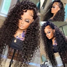 Product Details Brand Name Geeta Hair Hair Material 100% Human Hair From One Donor Hair Texture Wand Curls Wigs Hair Color Black Color Wigs Density 150%/180%250% Wig Lengths 12-30 Inch Available Lasting For One More Year Lace Size 13x4 Lace Front/4x4/5x5 Lace Closure Available Lace Type Upgrade HD Swiss Lace Wig（🔥 Shop Upgrade HD Lace Wigs →） Hairline Lightly Pre-plucked Natural Hairline Cap Size Average Size (Head Circumference 21.5-22.5 Inch) ATTENTION:If you need a smaller or bigger cap, ple Black Hair Types, Olive Oil Hair, Ginger Hair Color, Curly Human Hair Wig, Lace Front Human Hair, Frontal Wig, Hair Quality, Wand Curls, Wigs For Women