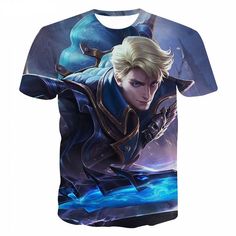 #mobilelegend #mobilelegends #mlbb #mobilelegendsindonesia #mobilelegendsbangbang #mlbbindonesia Alucard Mobile Legends, Hiphop Streetwear, Game Mobile, Gaming Merchandise, Streetwear T Shirt, Hipster Outfits, Mens T Shirts, 3d T Shirts