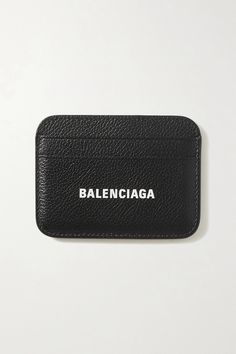 Balenciaga's 'Cash' cardholder has been made in Italy from textured-leather, so it'll withstand scrapes and scratches. Stamped with the brand's moniker, it has four card slots and a main compartment for notes and receipts. Slip it into your purse or back pocket. Fine Watches, Card Holder Leather, Bose Soundlink Mini, Net A Porter, Back Pocket, Look Book, Luxury Design, Zip Around Wallet, Card Slots