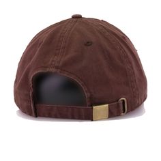 For a rustic and vintage look. Made from durable cotton with pinpoint distressing to give it a vintage flair, which we highly recommend in the dad hat style. We’ve searched high and low for the best premium basics in the country and this is it. High in quality at the right price. This dad hat sacrifices nothing. A favorite at Hat Heaven headquarters for a myriad of reasons, we can’t sing enough praises about these dad hats. Hat Material: 100% CottonCrown: KBE BrownVisor: KBE BrownButton: KBE Bro Casual Brown Baseball Cap With Curved Brim, Distressed Brown Adjustable Short Brim Hat, Brown Adjustable Cap, Brown Dad Hat With Curved Brim, Vintage Brown Visor Baseball Cap, Casual Brown Baseball Cap With Curved Bill, Brown Outdoor Baseball Cap, Brown Cotton Hat With Curved Brim, Casual Brown Fitted Hat For Outdoor