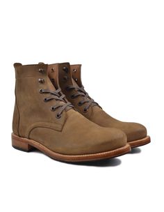 The Havana – Adelante Shoe Co. Rugged Lace-up Boots With Rubber Sole And Plain Toe, Vegetable-tanned Leather Moc Toe Boots, Rugged High-top Lace-up Boots With Goodyear Welt, Casual Moc Toe Boots In Vegetable Tanned Leather, Masculine Lace-up Chukka Boots With Leather Sole, Lace-up Chukka Boots With Leather Sole, Casual Vegetable Tanned Leather Moc Toe Boots, Masculine Lace-up Boots With Leather Footbed, Rugged Lace-up Goodyear Welted Boots