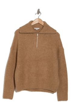 2024 Style, Quarter Zip Sweater, Refined Style, Nordstrom Store, Zip Sweater, Quarter Zip, Alpaca, Nordstrom Rack, Camel