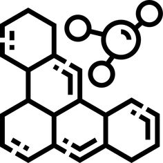 an image of the chemical structure that looks like hexagonals