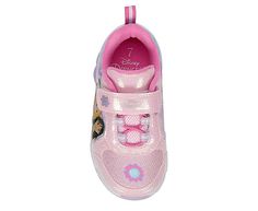 Disney Princess Light Up Toddler/Infant Girls Sneaker Dress your sweet little girl in the Disney Princess Light Up infant girls Sneaker. With a synthetic upper featuring Disney Princess graphics on the side and heel, this Slip-On Shoe also has on/off heel lights for a cute finish. The Cushioned footbed comforts her little foot, while the outsole is durable to make playtime safe and fun. Synthetic upper Slip-On w/Velcro strap Light up capability Cushioned insole Traction outsole Sneaker Dress, Light Up Sneakers, Room Shoes, Infant Girls, Rack Room, Girls Sneakers, Disney Girls, Slip On Shoes