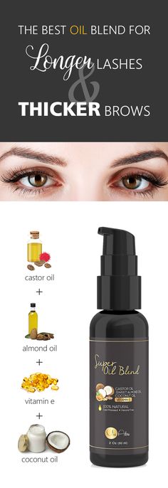 This is the best all in one oil blend for eyelashes and eyebrows I've seen! 100%… Savon Diy, Eyelashes And Eyebrows, Eyelash Conditioner, Fitness Shirts, Vitamins For Hair Growth, Hair Masks, Coconut Oil For Skin, Coconut Oil Hair