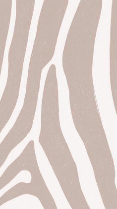 an animal print wallpaper with white and beige stripes on the top half of it