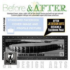 the front cover of an article about before and after graphic design arts, including photoshopped