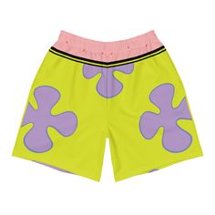 SpongeBob SquarePants Patrick Star Athletic Shorts – SpongeBob SquarePants Shop Patrick Star Shorts, Buff Headwear, Star Shorts, Swimsuits Outfits, 90s Looks, Patrick Star, Workout Memes, Flat White, Baby Costumes