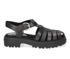 Embrace both durability and a fashion-forward attitude with the Sinclaire by Bella Vita. The rugged lug outsole gives an edgy look to a trendy yet timeless leather fisherman sandal silhouette. Designed with style and to provide you with the current trends and comfort! The adjustable buckle offers a custom fit and padded insole for all-day fashion with comfort. Leather upper, Adjustable buckle ankle strap closure for secure fit,1\ lugged block heel / platform, Round toe, Padded heel-to-toe insole Spring Leather Sandals With Lug Sole, Trendy Leather Sandals With Lug Sole, Casual Leather Sandals With Lug Sole, Fisherman Sandals, Platform Block Heels, Current Trends, Edgy Look, Womens Sandals Flat, Custom Fit