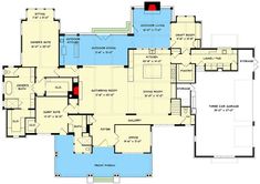 the floor plan for this house