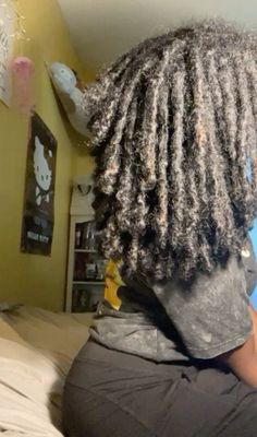 Fluffy Dreads Black Women, Fluffy Dreads, Fluffy Locs, Feminine Locs, Dreads Black Women, Girl Locs, Pretty Locs, Dreadlocks Hair Care, Loc Inspiration