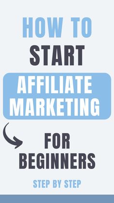 the title for how to start affiliate marketing