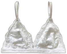 Elegant Triangle Top Bra With Lace Trim, Elegant Triangle Top Bra With Delicate Lace, Feminine Triangle Top Bra With Delicate Lace, Feminine Stretch Lace Bra, Elegant White Triangle Top Bra, Elegant Stretch Triangle Top Bra, Elegant Spring Bra With Delicate Lace, Elegant Summer Bra With Lace Closure, Elegant Lace Trim Bra