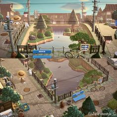 two screens show the same scene as they appear in an animated video game, and one is