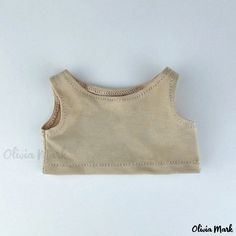 Olivia Mark - Cotton Doll Clothes for Kids Sleeveless Vest Cotton Doll, Clothes For Kids, Yoga Tank Tops, Yoga Shirts, Sleeveless Vest, Olivia Mark, Cotton Tops, Casual Tops, Doll Clothes