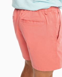 Our new Sun Farer shorts were made for versatility and comfort thanks to the elastic waistband and soft cotton fabric. You’ll want to grab a pair in every color. Style: 8640 Casual Cotton Shorts For Vacation, Casual Pull-on Bermuda Shorts, Solid Cotton Beach Shorts, Cotton Bermuda Shorts For Vacation, Casual Solid Shorts With Short Inseam, Casual Bermuda Shorts With Elastic Waistband For Vacation, Pink Relaxed Fit Bottoms For Everyday, Relaxed Fit Pull-on Beach Shorts, Everyday Relaxed Fit Pink Bottoms